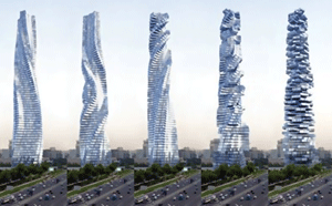 Proiectul primei clădiri zgârie-nori rotative din lume - "The Dynamic Dubai Tower". Proiectul primei clădiri zgârie-nori rotative din lume - "The Dynamic Dubai Tower".