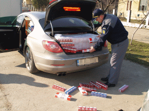 Peste 580.000 de ţigarete de contrabandă confiscate Peste 580.000 de ţigarete de contrabandă confiscate