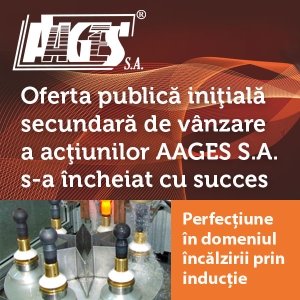 AAGES S.A. a încheiat cu succes Oferta Publică Iniţială în vederea listării la Bursa de Valori Bucureşti AAGES S.A. a încheiat cu succes Oferta Publică Iniţială în vederea listării la Bursa de Valori Bucureşti