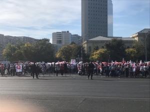 Protestul din Capitală al angajaţilor din sistemul de sănătate Protestul din Capitală al angajaţilor din sistemul de sănătate