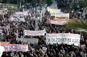 Proteste în Grecia, pentru garantarea dreptului la grevă Proteste în Grecia, pentru garantarea dreptului la grevă