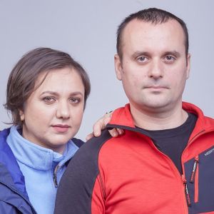 Dumitriţa şi Vlad Luncanu, proprietarii companiei "Maia Outdoor"
Dumitriţa şi Vlad Luncanu, proprietarii companiei "Maia Outdoor"