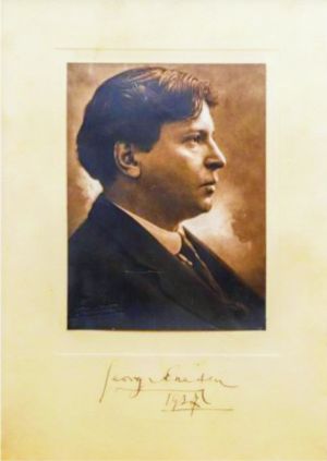 George Enescu, fotografie din 1937 George Enescu, fotografie din 1937